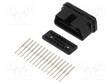 OBD II LIITIN - RUNKO: MUSTA - UROS - Koteloiden lisätarvikkeet - ZOBD-CAP-PLUG-ABS - 1