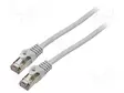 PATCH KAAPELI - F/UTP - CAT: 5E - RJ45-PISTOKE,MOLEMMIN PUOLIN - LANKA - RJ45 Ethernet kaapelit - PCF5-10CC-2000-S - 1