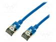 PATCH KAAPELI - U/FTP - CAT: 6A - RJ45-PISTOKE,MOLEMMIN PUOLIN - LANKA - RJ45 Ethernet kaapelit - CQ9076S - 1