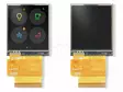 TFT NÄYTTÖ - 1,77" - 128X160 - VALAISTUS: LED - 33,83X43,42MM - RGB - TFT-näytöt - 4DLCD-177-RTP-MS - 1