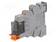RELE: LIITÄNTÄ - DPDT - UKELAN: 24VDC - 6A - 6A/250VAC - 6A/250VDC - Elektromagneettiset relesarjat - PLC-RPT-2421-21MS - 1