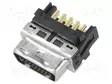 D-SUB LIITIN - PIN: 17 - PISTOKE - NAARAS - JOHTOON - SUORA - DH - 1MM - D liittimet - DH40-17S - 1