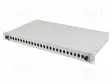 PATCH-VALOKUITUPANEELI - DUPLEX,RACK,SIMPLEX - HARMAA - RACK 19" - Tietokonetarvikkeet - muut - FOP1-24SS-LDS - 1