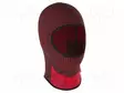 BALACLAVA - THERMAL - PUNAINEN-MUSTA - ELASTANE,POLYAMIDE,POLYESTER - Pää- ja kasvosuojat - LAHTI-L102150S - 1