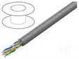 JOHTO - U/UTP - 4X2X24AWG - 5E - RAUTACU - PVC - HARMAA - ATK-kaapelit - LCU5-11CU-0100-S - 1