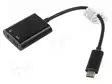 ADAPTERI - 3,5MM JAKKI,USB C RASIA,USB C PISTOKE - USB kaapelit ja adapterit - AK-300400-002-S - 1