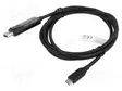 ADAPTERI - DISPLAYPORT 1.4,KAKSISUUNTAINEN - 2M - MUSTA - USB kaapelit ja adapterit - AK-300334-020-S - 1