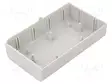 KOTELORUNKO - X: 70MM - Y: 123MM - Z: 25,5MM - ABS - HARMA - Yleiskäyttöiset kotelot - OABS123X25-S - 1