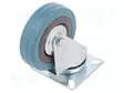 KULJETUSPYÖRÄ - Ø: 75MM - W: 21MM - H: 100MM - VÄÄNTÖ-45KG - TERÄS - PG - Kuljetuspyörät - CKPA-PG-75S - 1