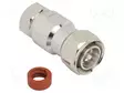 LIITIN: 4.3-10 - UROS - JOHTOON - SUORA - PISTOKE - 50OHM - IP67 - 6GHZ - 4.3-10 liittimet - 431-126P-52S - 1