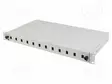 PATCH-VALOKUITUPANEELI - DUPLEX,RACK,SIMPLEX - HARMAA - RACK 19" - Tietokonetarvikkeet - muut - FOP1-12SS-LDS - 2
