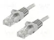 PATCH KAAPELI - F/UTP - CAT 5E - RJ45-PISTOKE,MOLEMMIN PUOLIN - LANKA - RJ45 Ethernet kaapelit - CP1102S - 1