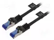 PATCH KAAPELI - S/FTP - CAT 6A - RJ45-PISTOKE,MOLEMMIN PUOLIN - LANKA - RJ45 Ethernet kaapelit - C6A113S - 1