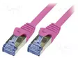 PATCH KAAPELI - S/FTP - CAT: 6A - RJ45-PISTOKE,MOLEMMIN PUOLIN - LANKA - RJ45 Ethernet kaapelit - CQ3059S - 1