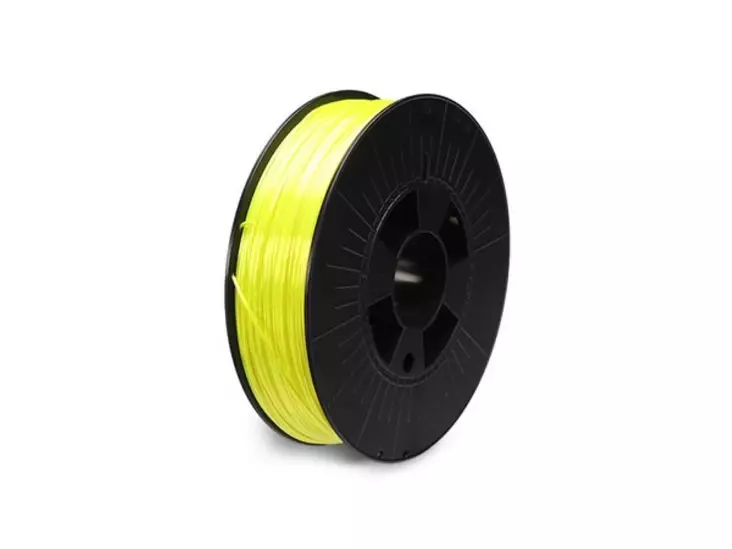 1.75 mm (1/16") PLA SATIN FILAMENT - FLUORESCENT YELLOW - 750 g - 3D Filamentit - PLA175YF07S - 1