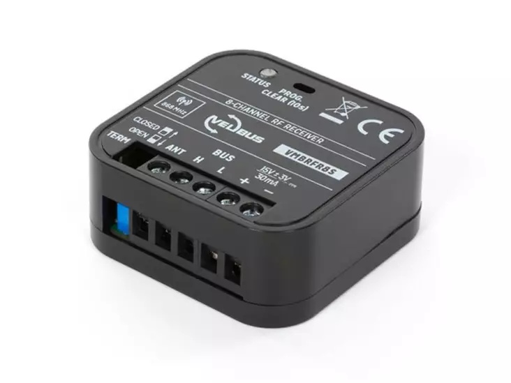 8-channel RF receiver - Taloautomaatio - VMBRFR8S - 1