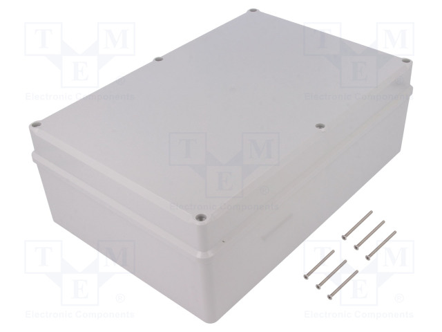 ASENNUSKOTELO - X: 190MM - Y: 280MM - Z: 95MM - ABS - HARMA - Yleiskäyttöiset kotelot - Z95JS-IP67-TM-ABS - 1