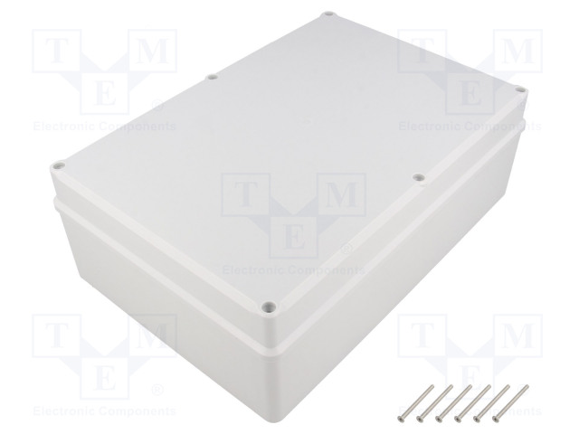 ASENNUSKOTELO - X: 190MM - Y: 280MM - Z: 95MM - POLYSTYREENI - Yleiskäyttöiset kotelot - Z95JH-TM-PS - 1