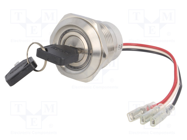 AVAINKYTKIN - ASENNOT: 3 - KOSKETTIMET: 3PST - Avainkytkimet - V30-KEY-31-12RG-S - 1