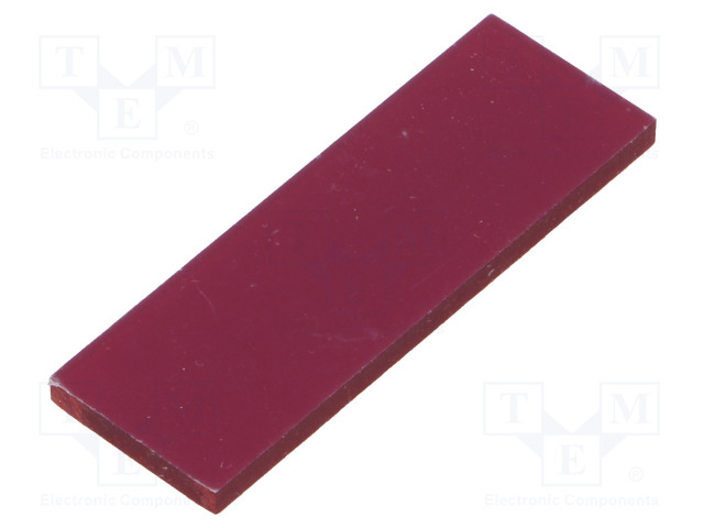 ETUPANEELI - 1M MODULBOX ONE - LÄPIKUULTAVA PUNAINEN - DIN kiskokotelot - IT-P05010835S - 1