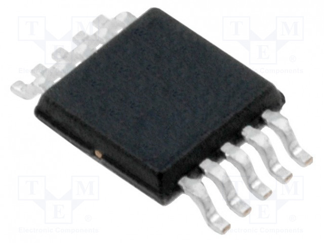 IC: RTC-MIKROPIIR - SPI - SRAM - 64BSRAM - 1,8÷3,6VDC - MSOP10 - -40÷85°C - RTC-piirit - MCP79512-IMS - 1