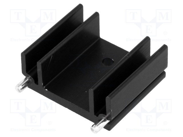 JÄÄHDYTYSLEVY - TO220 - L: 25MM - W: 29MM - H: 12MM - 9K/W - Jäähdytyslevyt - SK29-25S - 1