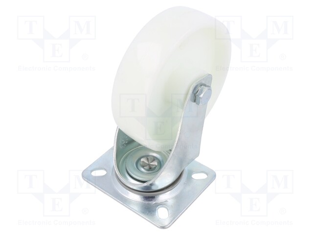 KULJETUSPYÖRÄ - Ø: 125MM - W: 37MM - H: 156MM - VÄÄNTÖ-150KG - TERÄS - Kuljetuspyörät - KPE-PPB-125S - 1