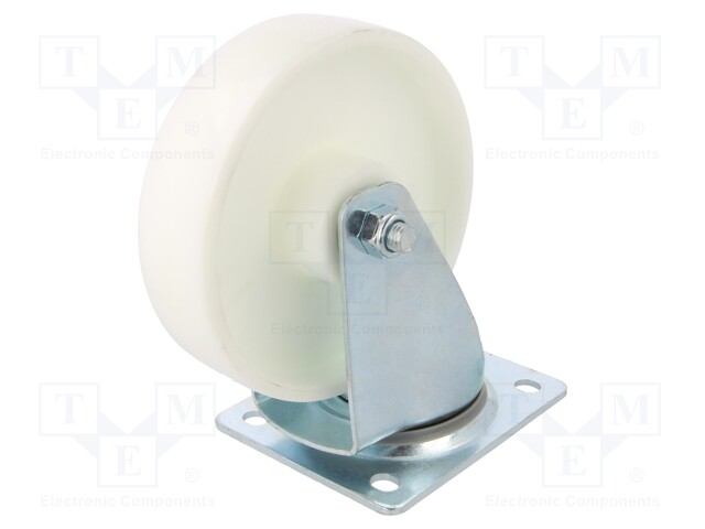 KULJETUSPYÖRÄ - Ø: 150MM - W: 40MM - H: 190MM - VÄÄNTÖ-150KG - TERÄS - Kuljetuspyörät - KPE-PPB-150S - 1