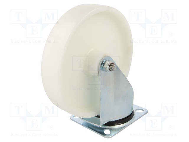 KULJETUSPYÖRÄ - Ø: 200MM - W: 50MM - H: 235MM - VÄÄNTÖ-350KG - POLYAMIDI - Kuljetuspyörät - KPE-POBW-200S - 1