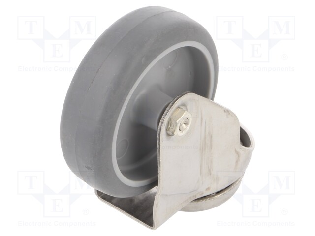 KULJETUSPYÖRÄ - Ø: 75MM - W: 24MM - H: 101MM - VÄÄNTÖ-60KG - MX - -15÷80°C - Kuljetuspyörät - MX075TPAHS - 1