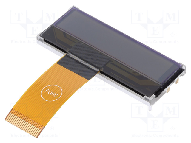 LCD NÄYTTÖ - AAKKOSNUMEERINEN - COG,STN POSITIVE - 16X2 - HARMA - LED - Aakkosnumeeriset LCD-näytöt - RX1602A2-GHW-TS - 1