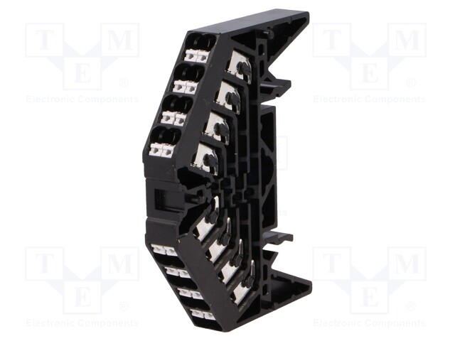 LIITIN: KISKO-10A - JOUSIPURISTIN - MUSTA - POLYKARBONAATTI - 1,5MM2 - Kiskoliittimet - PRV4SW35X15WS - 1