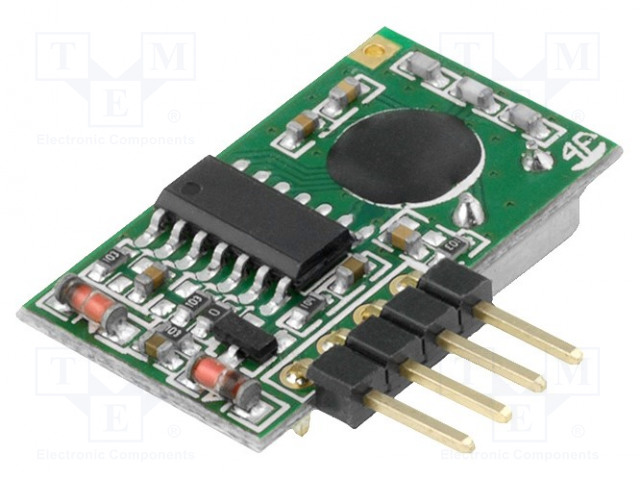 MODUULI: RF - FM-VASTAANOTIN - FSK - 868MHZ - -98DBM - 2,5÷5VDC - RF moduulit - HM-R868S - 1