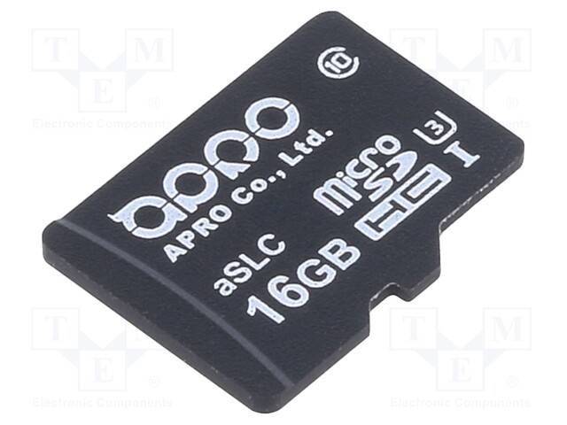 MUISTIKORTTI - ASLC,MICROSDHC - 16GB - TEOLLISUUS--25÷85°C - Muistikortit - WPMSD016G-PFISMAS - 1