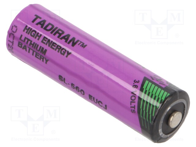 PARISTO: LITIUM- (LTC) - 14505 - 3,6V - 1800MAH - Ø14,7X50,5MM - Alkaliparistot - SL-560S - 1