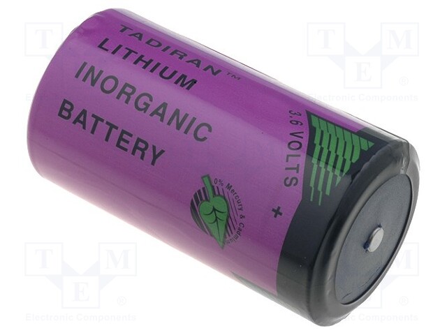 PARISTO: LITIUM- (LTC) - D - 3,6V - 19000MAH - EI-UUDELLEENLADATTAVA - Alkaliparistot - SL-2780S - 1