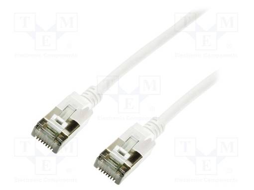 PATCH KAAPELI - U/FTP - CAT: 6A - RJ45-PISTOKE,MOLEMMIN PUOLIN - LANKA - RJ45 Ethernet kaapelit - CQ9061S - 1