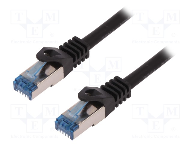 PATCH KAAPELI - S/FTP - CAT 6A - RJ45-PISTOKE,MOLEMMIN PUOLIN - LANKA - RJ45 Ethernet kaapelit - CQ4103S - 1