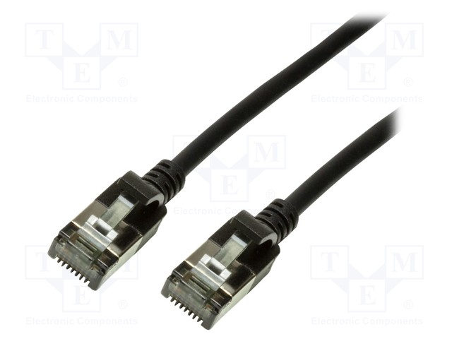 PATCH KAAPELI - U/FTP - CAT: 6A - RJ45-PISTOKE,MOLEMMIN PUOLIN - LANKA - RJ45 Ethernet kaapelit - CQ9033S - 1
