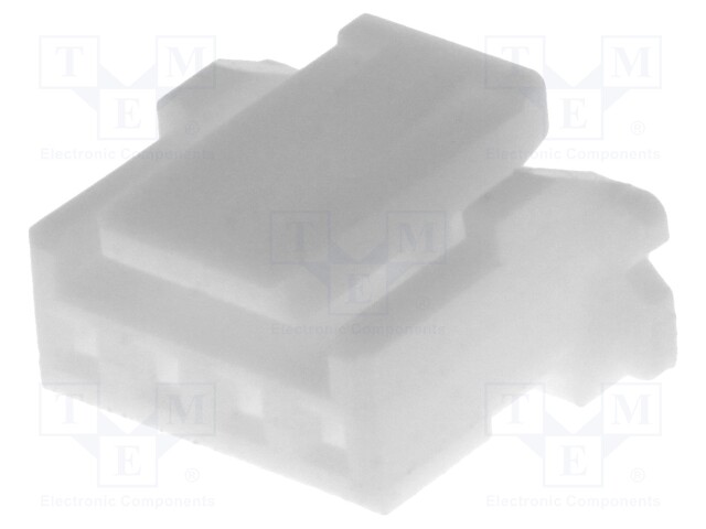 LIITIN: JOHTO-LEVY - PISTOKE - NAARAS - PIN: 4 - PA - 3A - SUORA - PURISTUS - Signaaliliittimet rasteri 2,00mm - PAP-04V-S - 1