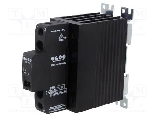RELE: PUOLIJOHDE - 4÷32VDC - 40A - 48÷600VAC - SSR170H - OUT: SCR - Puolijohdereleet - SSR170H-40600AS - 1