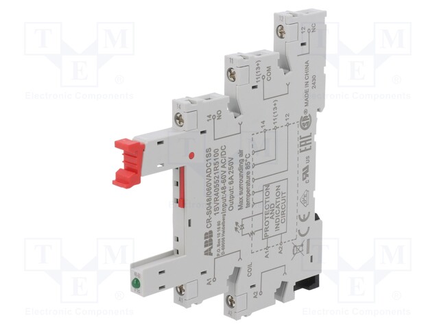 RELEKANTA - Releiden lisätarvikkeet - CR-S048060VADC1SS - 1