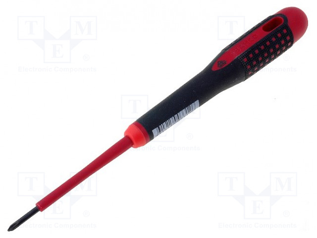 SCREWDRIVER: INSULATED - PHILLIPS - PH0 - BLADE LENGTH: 60MM - 1KVAC - Ruuvimeisselit ja sarjat - SA.BE8600S - 1