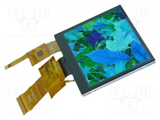 TFT NÄYTTÖ - 3,5" - 320X240 - VALAISTUS: LED - KOOT: 76,9X63,9X3,26MM - TFT-näytöt - EATFT035-32ATS - 1