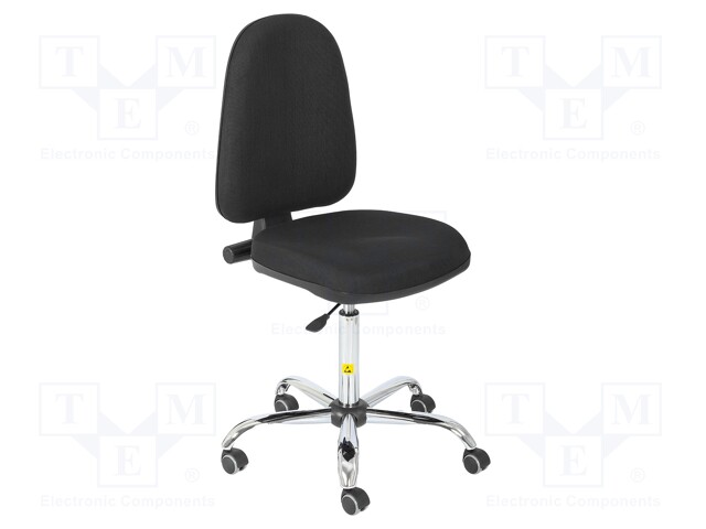 TYÖTUOLI - ESD - NOJAN MIT: 430X455MM - NOJAN MIT: 500X440MM - 560÷750MM - ESD tuolit ja jakkarat - ESD-CHAIR10S - 1