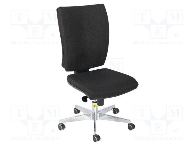 TYÖTUOLI - ESD - NOJAN MIT: 460X500MM - NOJAN MIT: 580X480MM - 420÷490MM - ESD tuolit ja jakkarat - ESD-CHAIR07S - 1