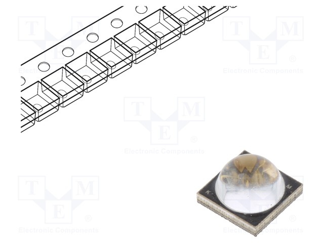 VOIMA-LED - UV - 60° - 2000MA - 10W - ?D: 365÷370NM - 6,4÷8,4VDC - EMITER - UV LEDit - PBSD-10KLA-GS - 1