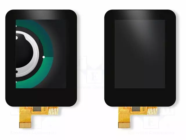 TFT NÄYTTÖ - 2" - 176X220 - VALAISTUS: LED - 37,68X51,3MM - RGB - TFT-näytöt - 4DLCD-20-CT-C-S - 1