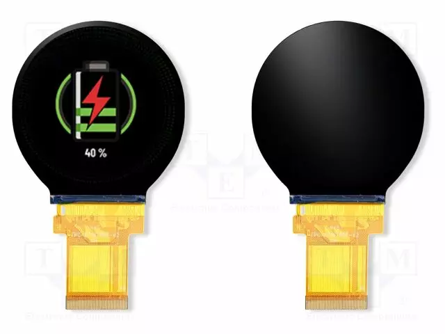 TFT NÄYTTÖ - 2,1" - 480X480 - VALAISTUS: LED - 53,28X53,28MM - RGB - TFT-näytöt - 4DLCD-21-DRS - 1