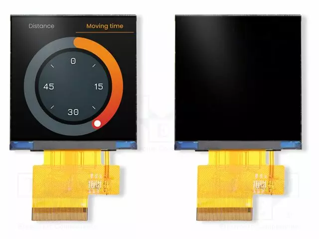 TFT NÄYTTÖ - 2,5" - 240X320 - VALAISTUS: LED - 47,7X51,35MM - RGB - TFT-näytöt - 4DLCD-25-16S - 1